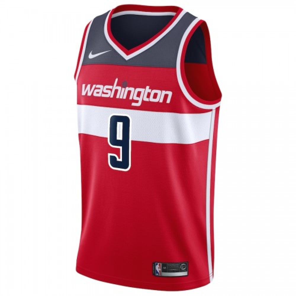 Men's Washington Wizards Deni Avdija #9 Red 2020/21 Swingman Jersey – Icon Edition-Pro Kit Vault | Brand New 26/27 Sports Jerseys